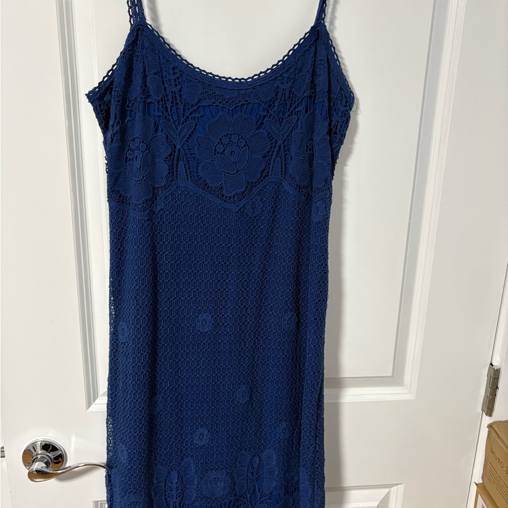 BB Dakota Royal Blue Lace Dress